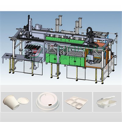 Compostable Cup Lid Production Line